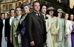 Downton Abbey features Hugh Bonneville (center) as Robert Crawley, 7th Earl of Grantham. Photo courtesy of MASTERPIECE.?w=200&h=150