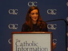 Dr. Susan Hanssen at the Catholic Information Center on June 4, 2013. 
