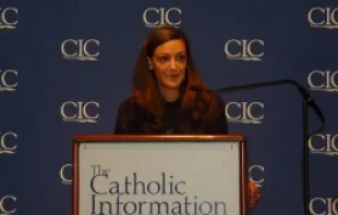 Dr. Susan Hanssen at the Catholic Information Center on June 4, 2013.   Addie Mena/CNA.