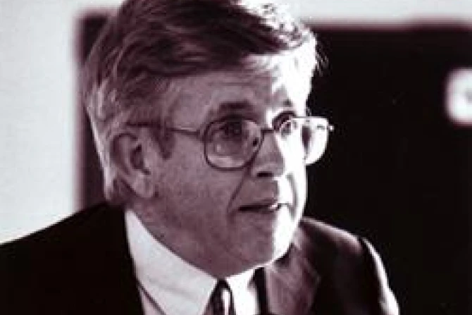 Dr  John F  Crosby CNA US Catholic News 7 13 11