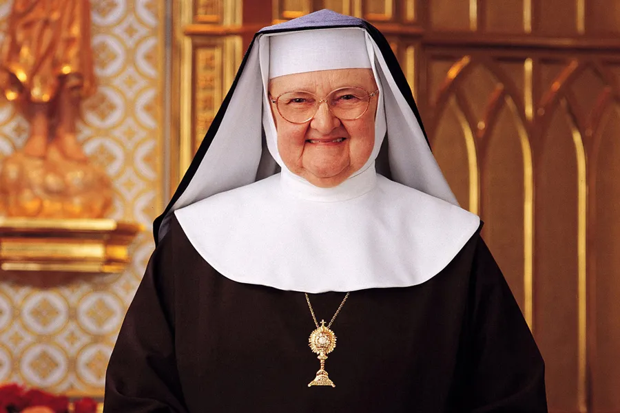 Mother Angelica. Photo courtesy of EWTN.?w=200&h=150
