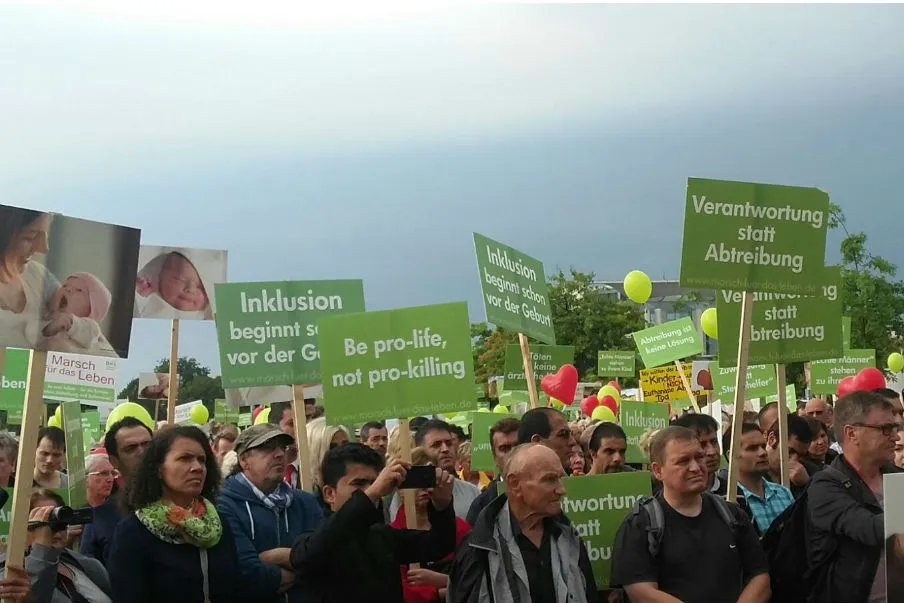 Participants in the 2016 March for Life in Berlin. ?w=200&h=150