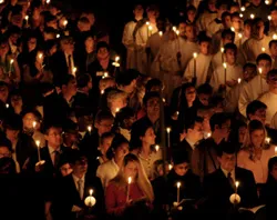 Catholics participating in the Easter Vigil. ?w=200&h=150
