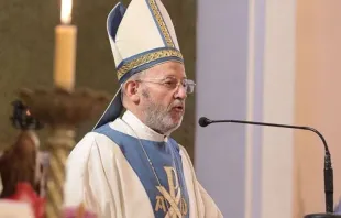 Bishop Eduardo María Taussig of San Rafael. Credit: Semanario diocesano De Buena Fe. null