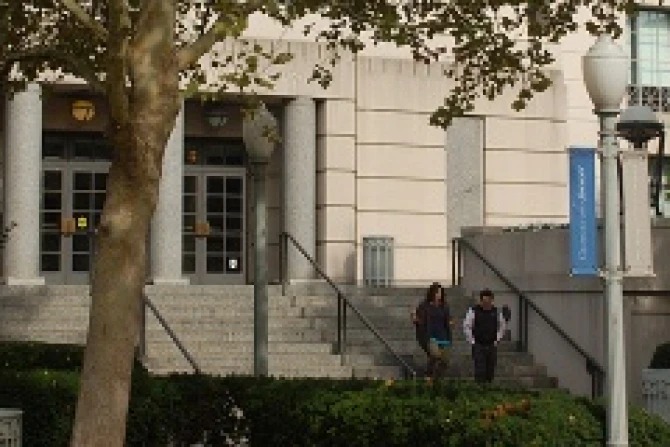 Edward Bennett Williams Law Library at the Georgetown University Law Center October 28 2013 Credit Addie Mena CNA 3 CNA 10 28 13