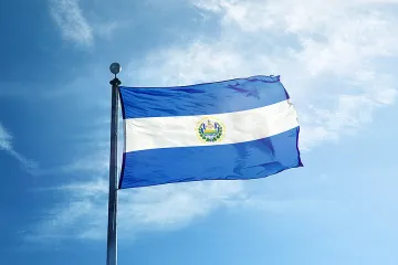 El Salvador flag Credit Creative Photo Corner Shutterstock CNA