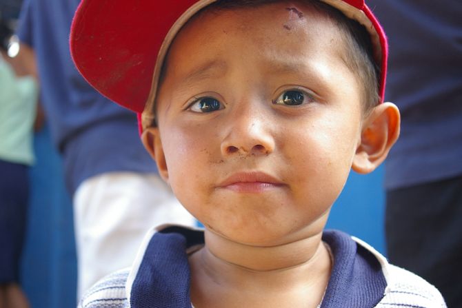 El Salvadoran boy Credit Ian MacLellan Shutterstock CNA