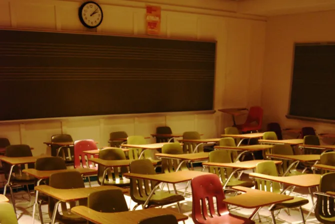 Empty classroom Credit Seth Sawyers CC BY 20 via flickr CNA 12 10 14