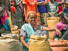 Ethiopia women at the market. 