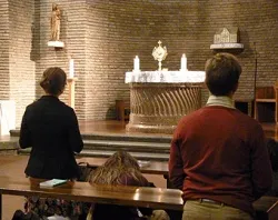 Eucharistic adoration begins at San Lorenzo parish in Rome for the 2012 U.S. elections. ?w=200&h=150