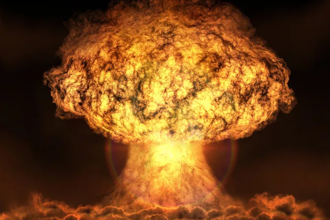 Explosion of nuclear bomb Credit Romanova Natali via wwwshutterstockcom CNA 10 21 15