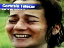 Carla Rojas after she is freed