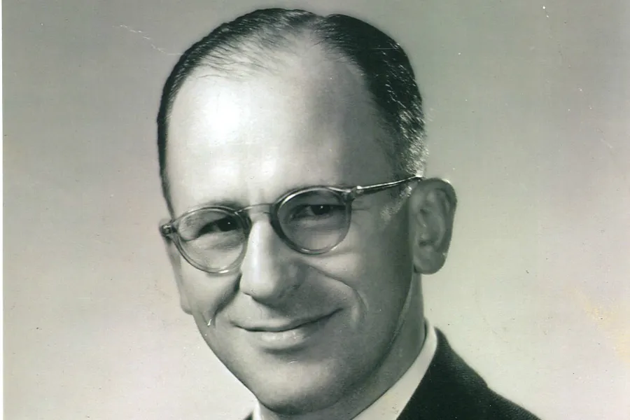 Enrique Shaw, c. 1957.
