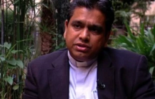 Fr. Bryan Lobo, S.J., of the Pontifical Gregorian University.