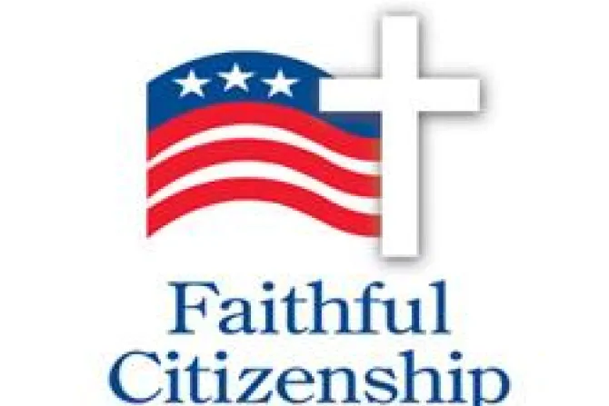 Faithful Citizenship logo CNA US Catholic News 7 14 11
