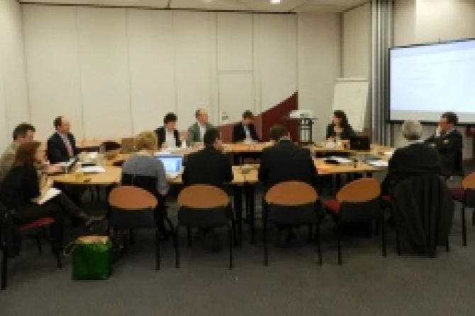 Family reunification meeting Credit Caritas Europa CNA500x315 Europe Catholic News 3 22 12