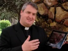 Father Andrew Small, OMI, explains how Pope Francis launched the MISSIO app during a May 17, 2013 interview. 