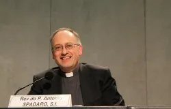 Jesuit Father Antonio Spadaro speaks April 5, 2013 at the presentation of the digital version of La Civilta Cattolica. ?w=200&h=150