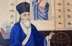 A portrait of Father Matteo Ricci in Guangqi Park, Shanghai, China.?w=200&h=150