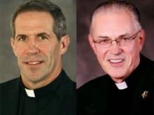 Bishops-elect Michael Byrnes and Donald Hanchon