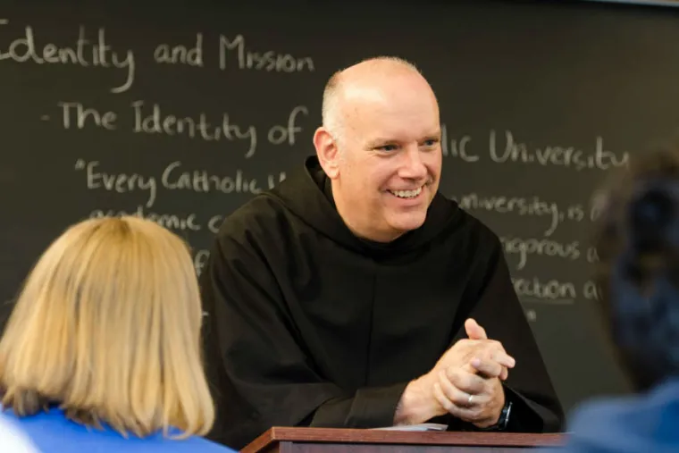 Fr. Sean Sheridan, TOR. Image courtesy of Franciscan University