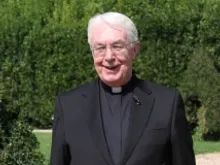 Father Vincent Twomey, Benedict's former student at the Mariapoli Center in Castel Gandolfo, Italy on September 1, 2013. 