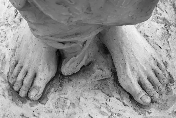 Feet of Jesus Christ Credit Shutterstock CNA