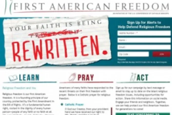 FirstAmericanFreedomcom screenshot CNA US Catholic News 11 5 12