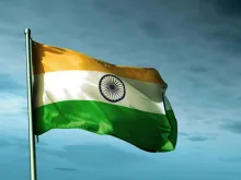 Flag of India. 