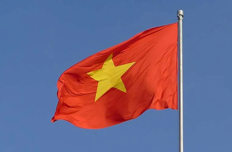 The flag of Vietnam. ?w=200&h=150
