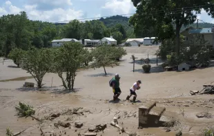 Flood damage in Falling Rock, West Virginia.   Ty Wright/Getty Images News/Getty Images. 