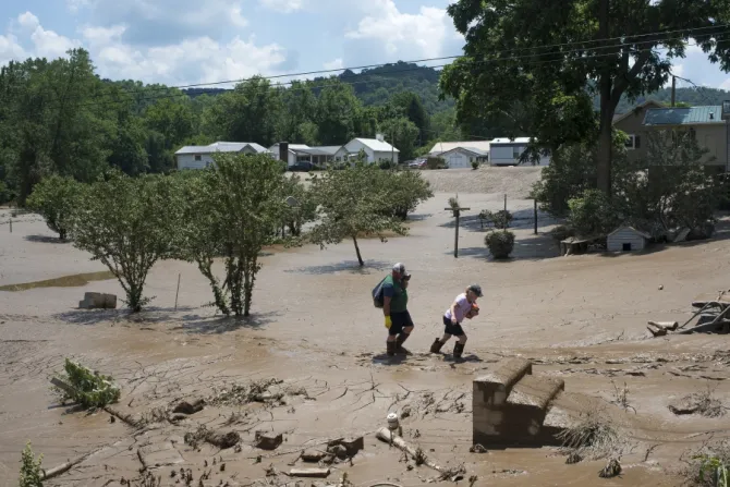 Flood damage in Falling Rock West Virginia Credit Ty Wright Getty Images CNA