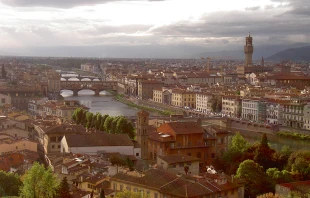 Florence, as seen from the Piazzale Michelangelo.   Trikelef via Flickr (CC BY-NC 2.0).