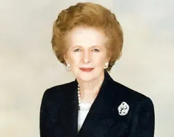 Former British Prime Minister Margaret Thatcher in an undated photo. Image provided by Chris Collins of the Margaret Thatcher Foundation via wikimedia (CC BY-SA 3.0).?w=200&h=150