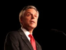 Former Governor Jon Huntsman speaking in Orlando, Florida, 2011. 