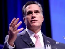 Former Governor Mitt Romney of Massachusetts speaking at CPAC 2011 in Washington, D.C. 