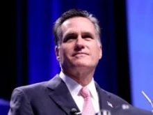 Former Governor Mitt Romney of Massachusetts speaking at CPAC 2011 in Washington, D.C. 