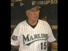 Former Marlins manager, Jack McKeon. Courtesy of the Miami Marlins.