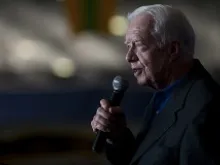 Jimmy Carter speaks in Coronado, Calif., Feb. 22, 2013. 