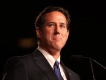 Former Senator Rick Santorum speaks at CPAC Florida in Orlando. 