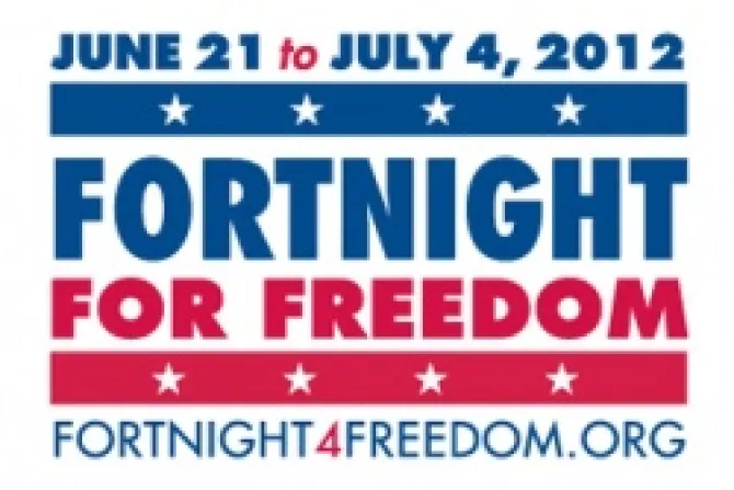 Fortnight for Freedom logo CNA US Catholic News 5 18 12