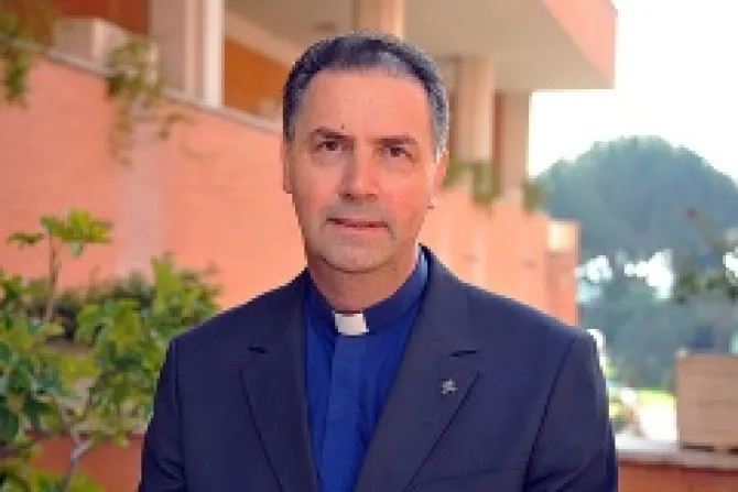 Fr Angel Fernandez was elected as the new rector major  of the Salesians of Don Bosco at the 27th General Chapter March 25 2014 Credit Salesians of Don Bosco CNA 3 28 14
