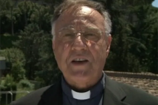Fr Ciro Benedettini vice director of the Holy Sees Press Office CNA Vatican Catholic News 3 8 12