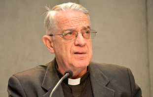 Vatican spokesman Fr. Federico Lombardi.   Daniel Ibañez/CNA.