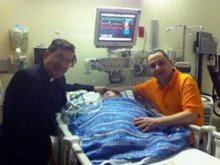 Fr. Frank Pavone, Moe Maraachli and his son Joseph