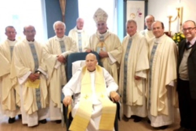 Fr Graham Turner at his Ordination Credit Msgr Michael Regan CNA World Catholic News 4 17 12