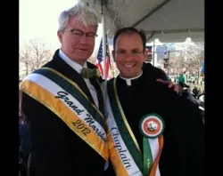 Fr. Kevin Gallagher, Chaplain and John Dougherty, grand marshall at the Philadelphia St. Patrick's Day parade March 10, 2012.?w=200&h=150