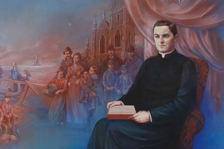 A portrait of Fr. Michael J. McGivney, by Antonella Cappuccio. Courtesy of the Knights of Columbus?w=200&h=150
