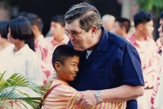 Fr Ray Brennan CSsR Credit Father Ray Foundation CNA Thailand Catholic News 12 11 13