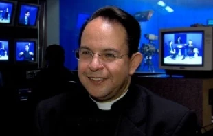 Fr. Sergio Tapio Velasco speaks with CNA on February 25, 2014   Andreas Dueren/CNA